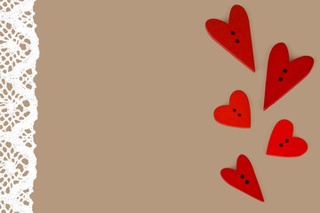 Post card for the Valentine.