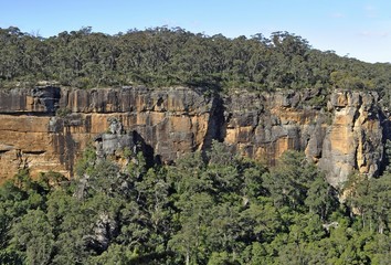Fototapeta na wymiar landscape at the Morton National Park in the Kangaroo Valley NSW , Australia