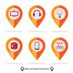 sign in department store set G