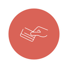 Flat Icon Payment and security