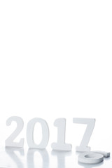 white wood text with different background