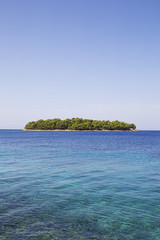 Naklejka premium Island