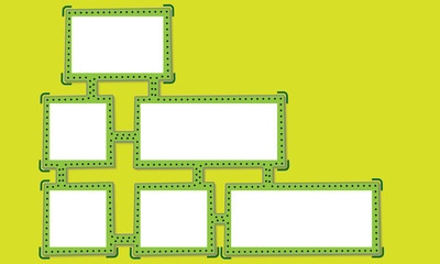 Abstract frames for your text