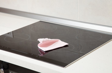 Fragment of a clean kitchen