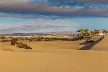 Maspalomas Dunes-Gran Canaria,Canary Islands,Spain