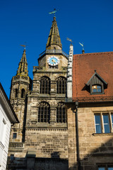 Fototapeta na wymiar St. Gumbertus in Ansbach
