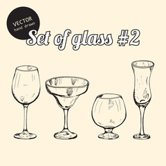 Set of glass