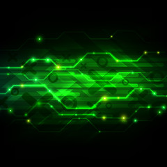 Digital technology background. Futuristic Interface. Abstract vector illustration