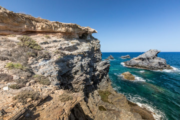 Mediterranean seascape near San Javier