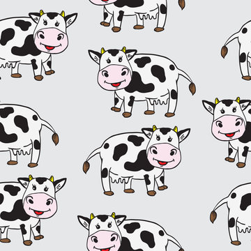 cute cow pattern