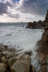Porth Nanven cornwall england uk