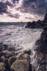 Porth Nanven cornwall england uk