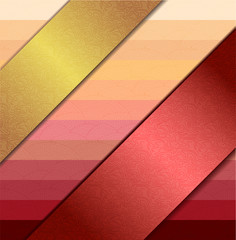 Background with ribbons.