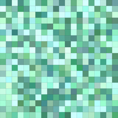 Light green square mosaic background design