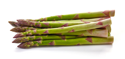 Asparagus isolated on white background