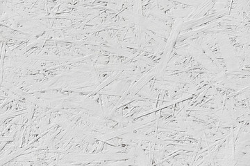 White painted wooden construction board