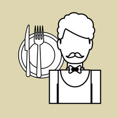 Hotel vector illustration , vector icon