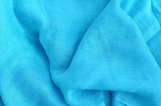 blue scarf texture