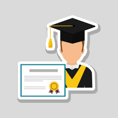 Vector illustration of Online training , editable icon