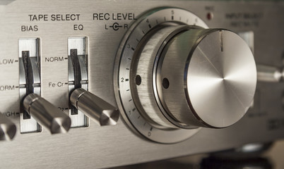 Vintage Stereo Cassette Recorder