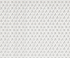 Abstract white boxes business background