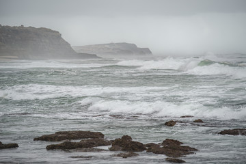 Stormy Atlantic Ocean