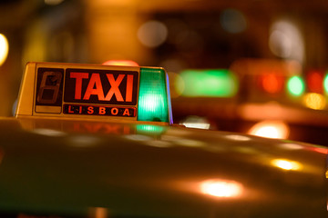 Taxi sign