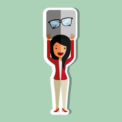 business person avatar  design 