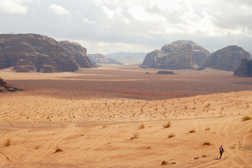 Fototapeta na wymiar Wadi Rum - Jordan