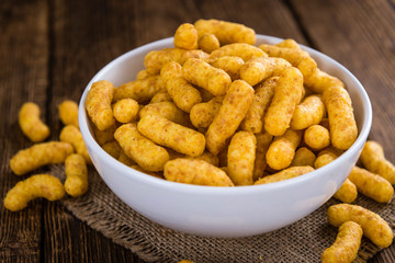 Heap of Peanut Puffs