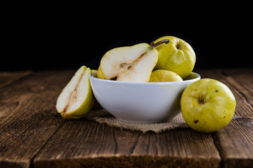 Pears (selective focus)