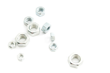 various metal nuts