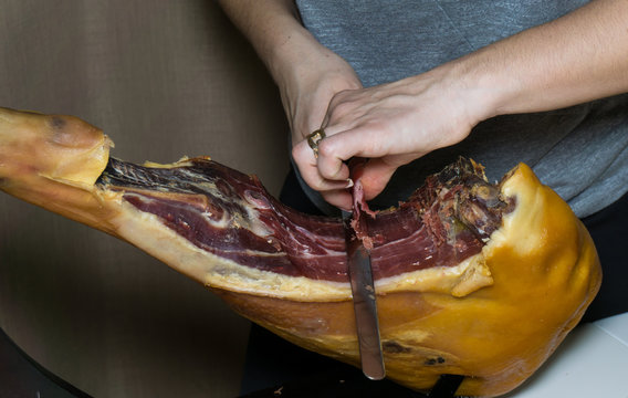 Ham Hand Slicing Hamon