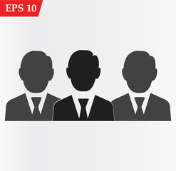 Fototapeta premium Business man icon