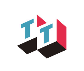 TT Initial Logo for your startup venture
