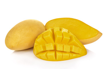 mango isolated on white background