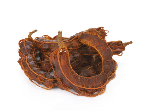 Tamarind isolated on white background