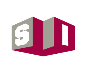 SI Initial Logo for your startup venture