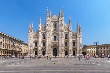 Fotobehang Milaan Milaan Duomo, Milaan, Italië