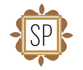 SP Initial Logo for your startup venture