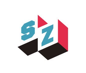 SZ Initial Logo for your startup venture