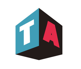 TA Initial Logo for your startup venture