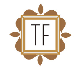 TF Initial Logo for your startup venture