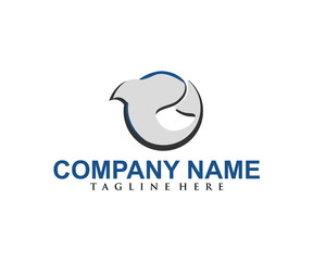 Simple Cool Fish Logo