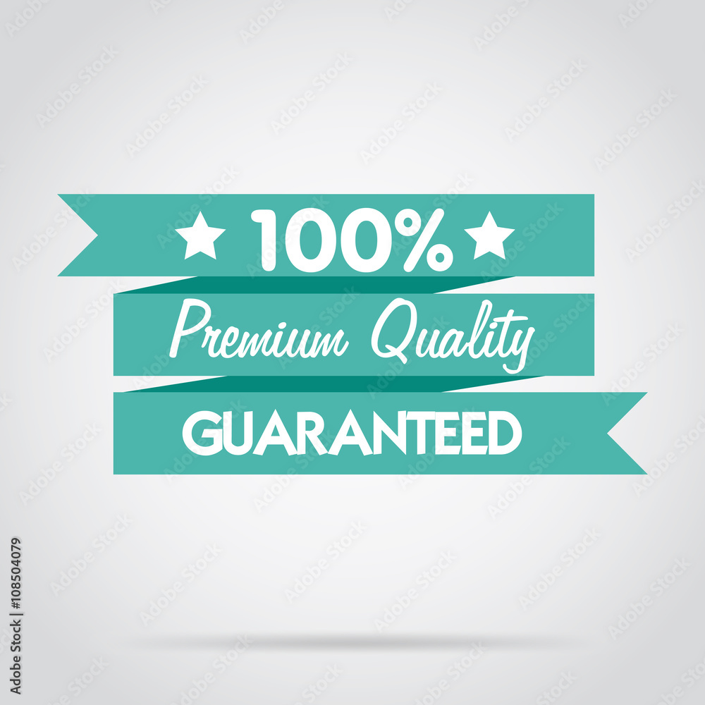 Canvas Prints badge isolated vector in flat design style. colorful abstract badge or label.