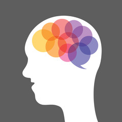 abstract brain illustration