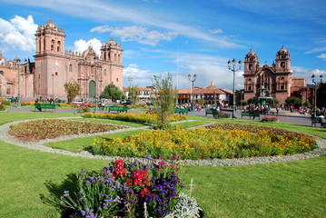 Plaza del armas Cuzco Peru 