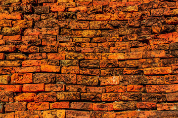Old brick wall texture background, background pattern