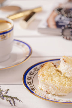 Coconut Buttermilk Pound Cake 