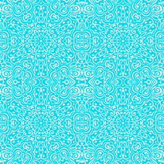 Seamless background with abstract ethnic pattern.